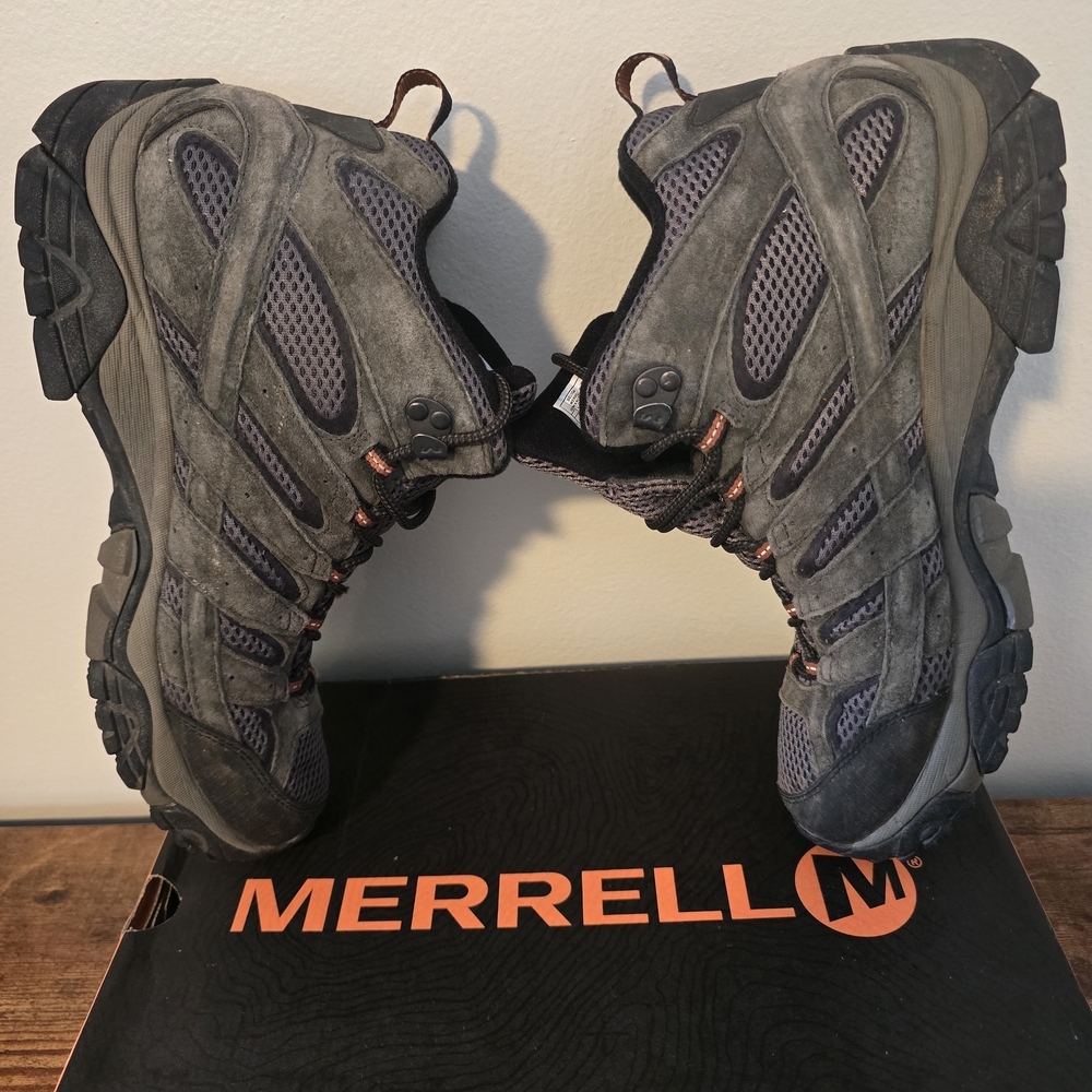 Merrell Gray Hiking Boots - Picture 7 of 9